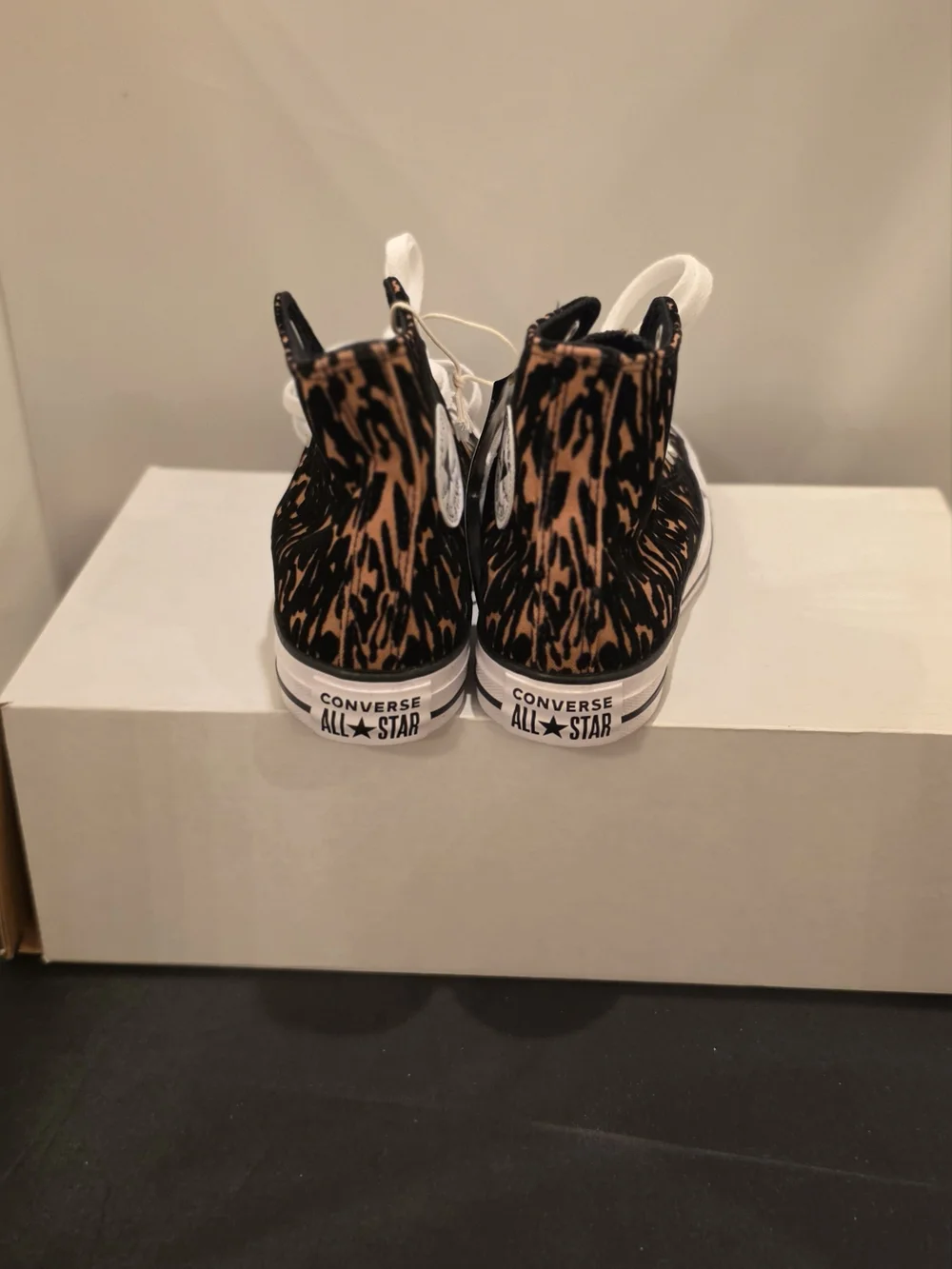 Converse Kids' Chuck Taylor All Star High Top - Leopard Print Brown/Black